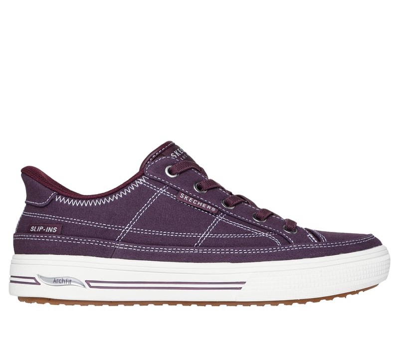 Skechers Slip-ins: Arch Fit Arcade - See Ya There, WINE, fullimage number 0