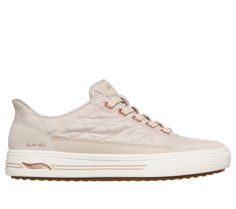 Skechers Slip-ins: Arch Fit Arcade - Cozy Fit Cuddle Steps, OFF WHITE, fullimage number 0