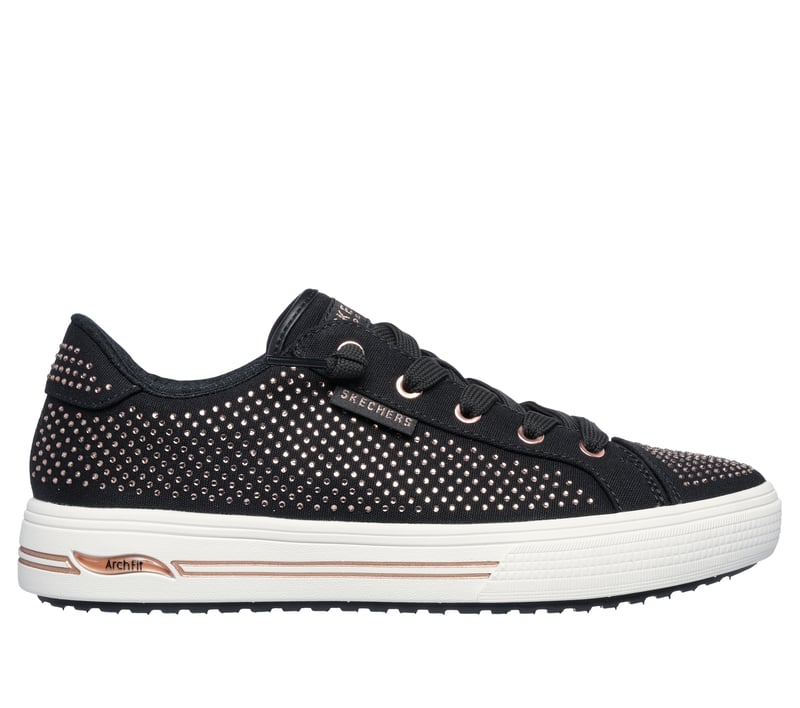 Arch Fit Arcade - Gem Steps, BLACK / ROSE GOLD, fullimage number 0