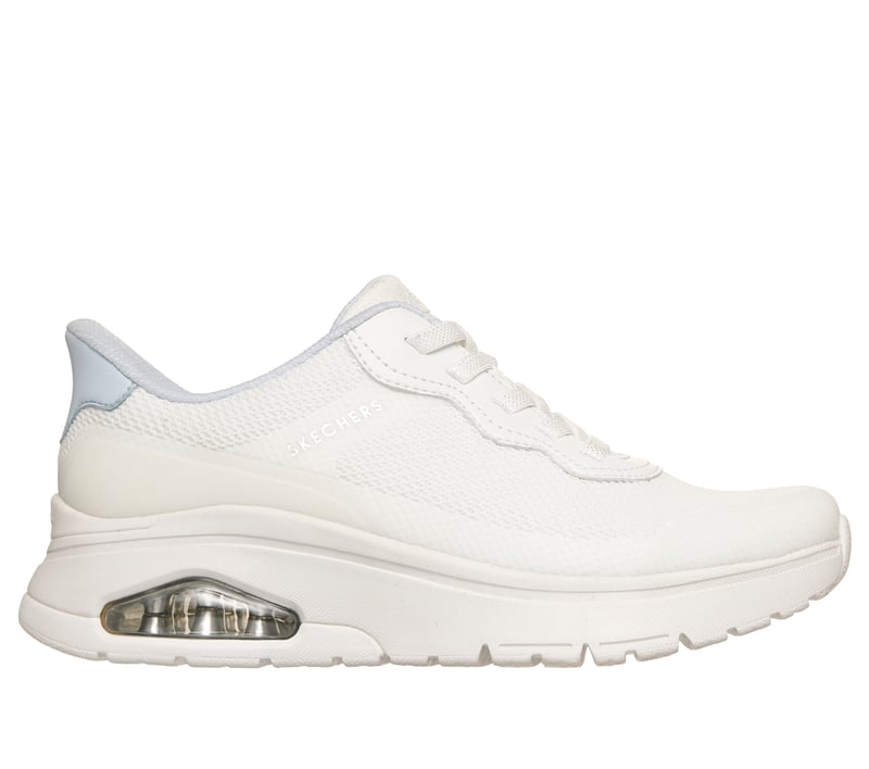 Skechers Slip-ins: UNO Flex - Step N Knit, WHITE / BLUE, fullimage number 0