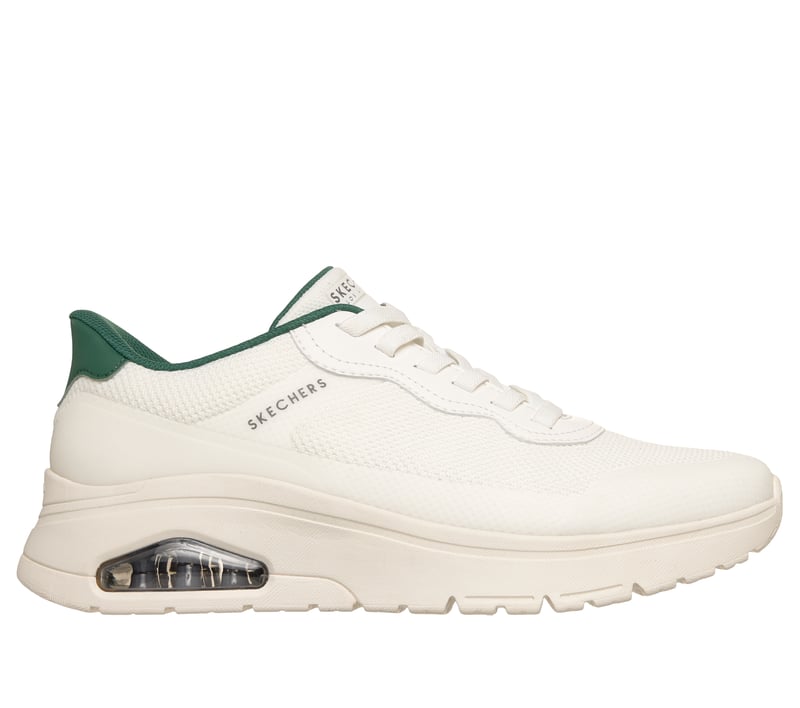 Skechers Slip-ins: UNO Flex - Step N Knit, BRANCO / VERDE, fullimage number 0