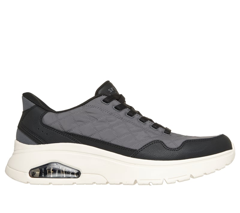 Skechers Slip-ins: UNO Flex - Cozy Fit On Air, CHARCOAL/BLACK, fullimage number 0