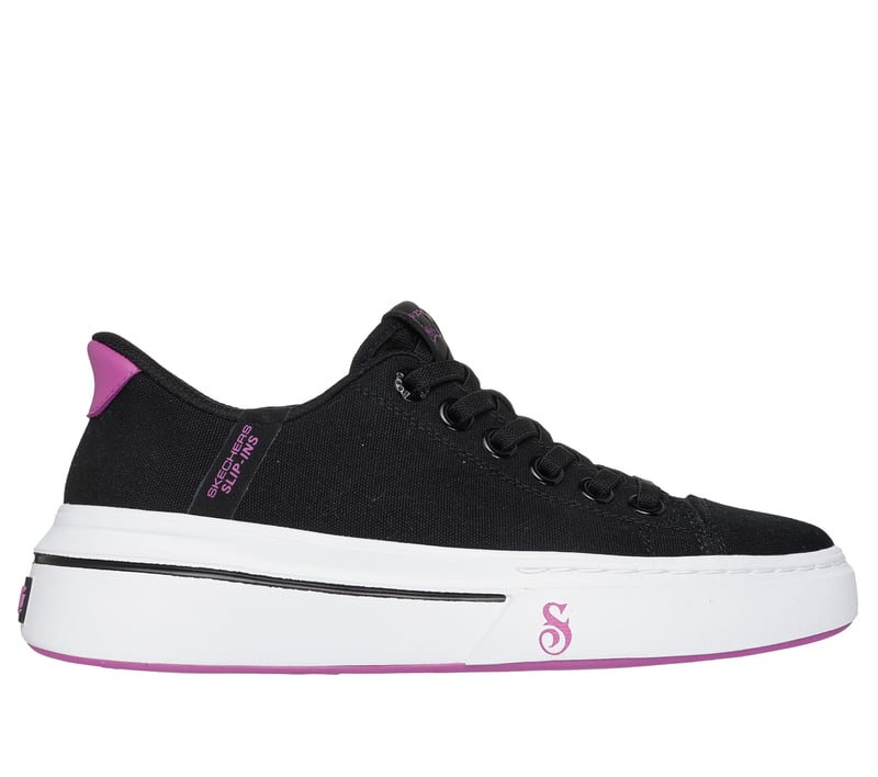 Skechers Slip-ins: Snoop One - Double G Canvas, BLACK, fullimage number 0