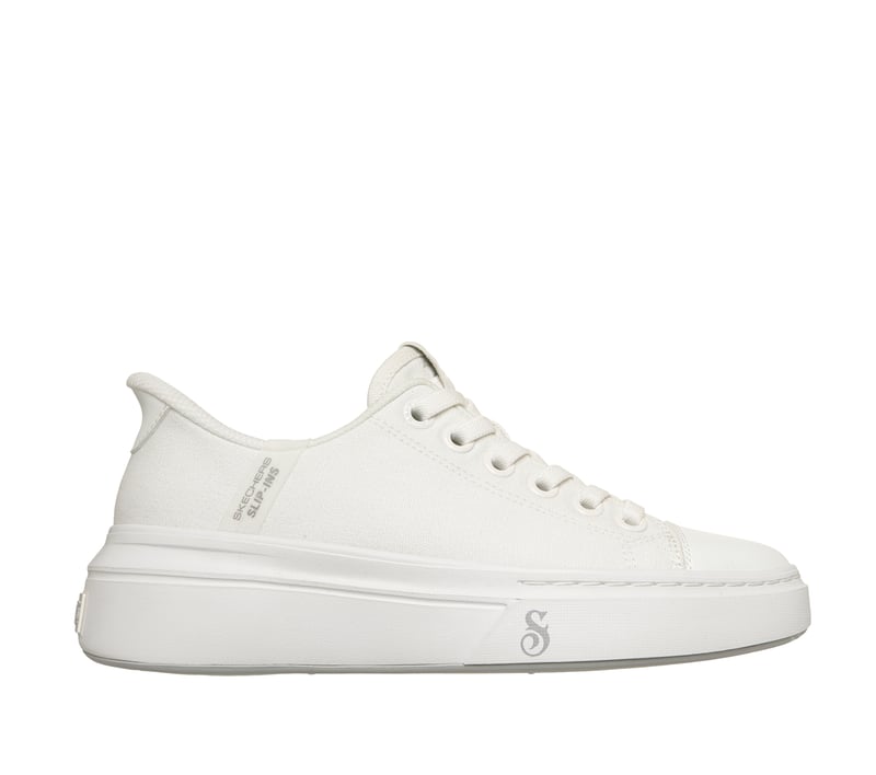 Skechers Slip-ins: Snoop One - Double G Canvas, WHITE, fullimage number 0