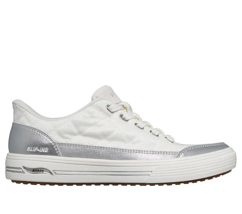 Skechers Slip-ins: Arch Fit Arcade - Cozy Fit Shining Steps, BLANC, fullimage number 0
