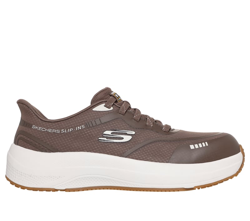 スケッチャーズ スリップインズ ワーク：トランスポーター ライト - ベン, ブラウン, fullimage number 0