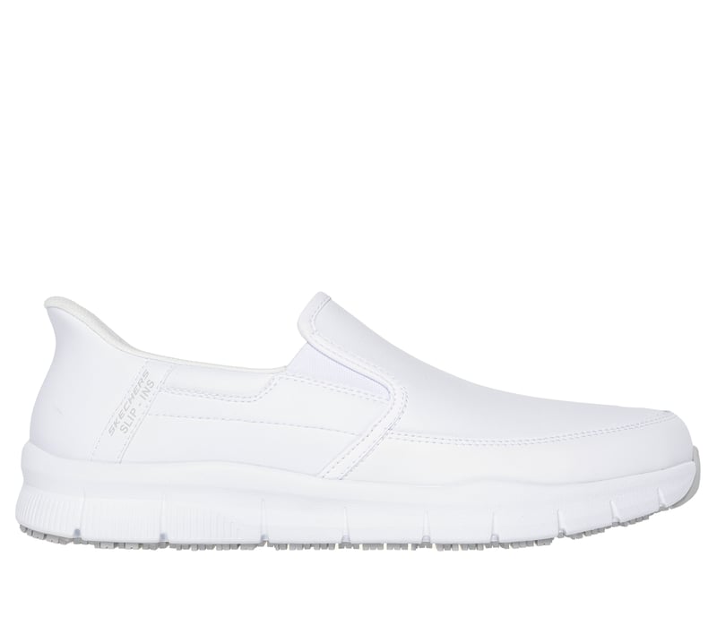 Skechers Slip-ins Work: Nampa - Broxtin, WHT, fullimage number 0