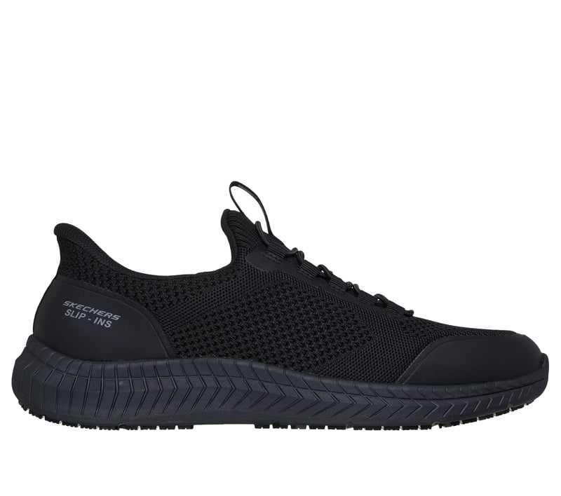 Skechers Slip-ins Work Slip-Resistant: Russom - Grilax, BLACK, fullimage number 0