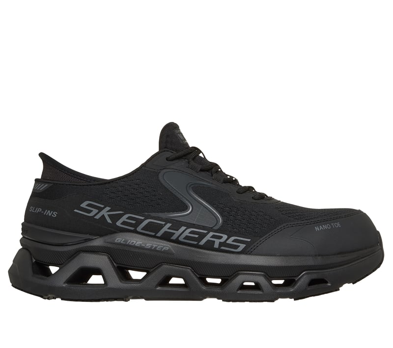 Skechers Slip-ins Work Slip-Resistant: Glide-Step Altus - Torq, BLACK, fullimage number 0