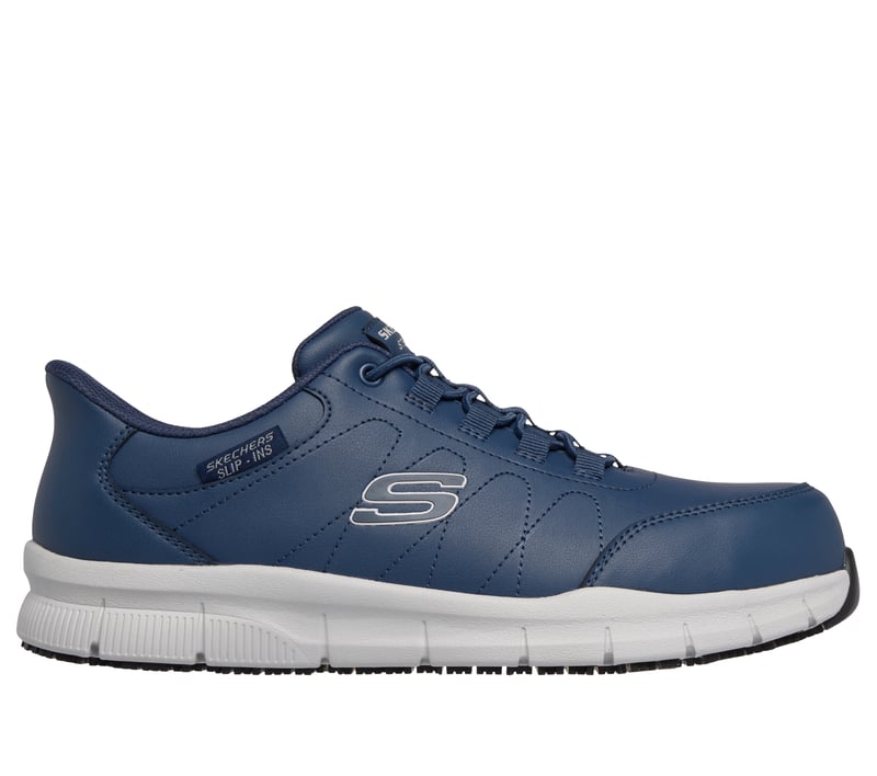 Skechers Slip-ins Work: Nampa - Noren, NAVY, fullimage number 0