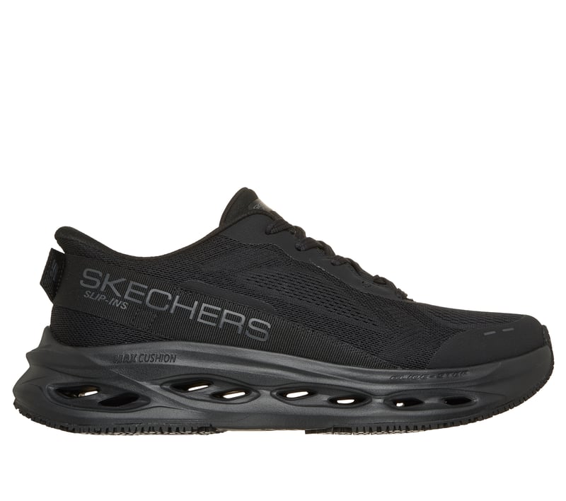 Skechers Slip-ins Work Slip-Resistant: Max Cushioning Glide-Step, NOIR, fullimage number 0