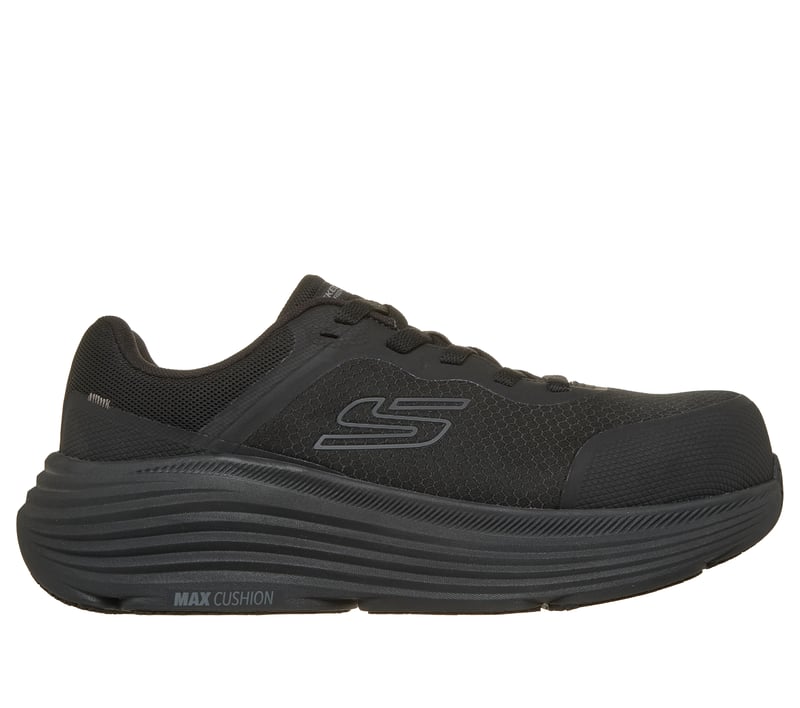 Work Slip-Resistant: Max Cushioning Endeavour, BLACK, fullimage number 0