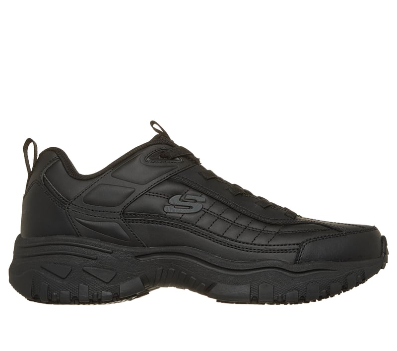 Skechers Slip-ins Slip-Resistant: E'Lite Afterburn, BLACK, fullimage number 0