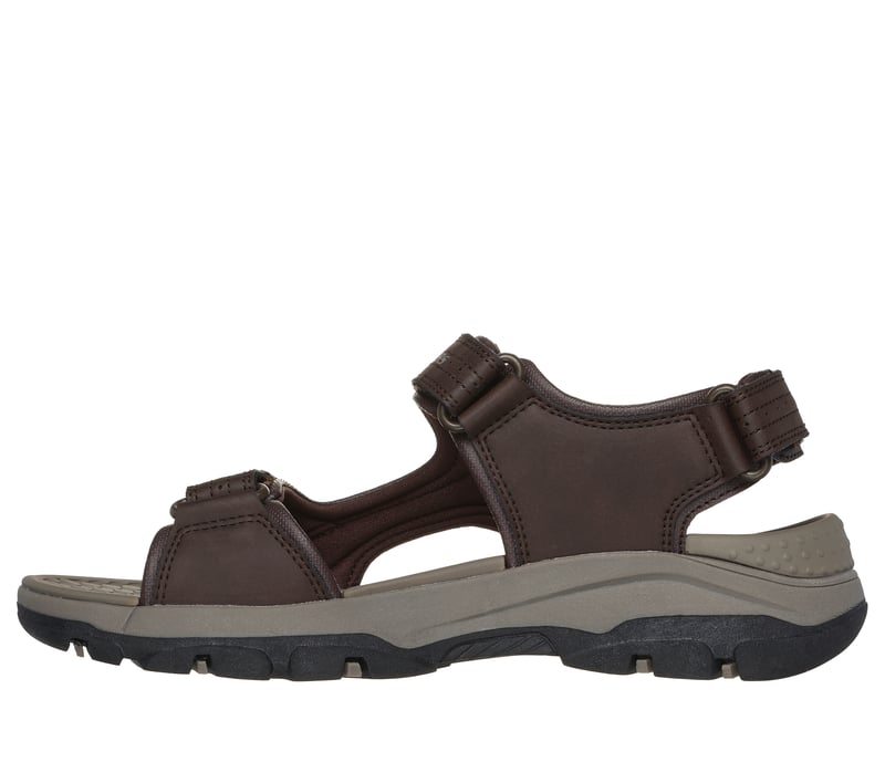 Skechers Men\'s Relaxed Fit Tresmen Garo Sandals Brown Size 13 Skechers Sandals Men 13 Brown Tresman-Garo Relaxed Fit  main image 3