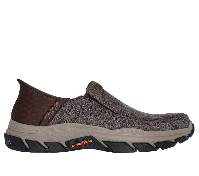 Skechers Slip-ins RF: Respected - Garville, DARK BROWN, fullimage number 0