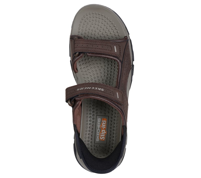 Skechers Relaxed Fit Brown Casual Adjustable Slip On Sandals Shoes Men\'s 10 Skechers | Shoes | Skechers Relaxed Fit Brown Casual  main image 4