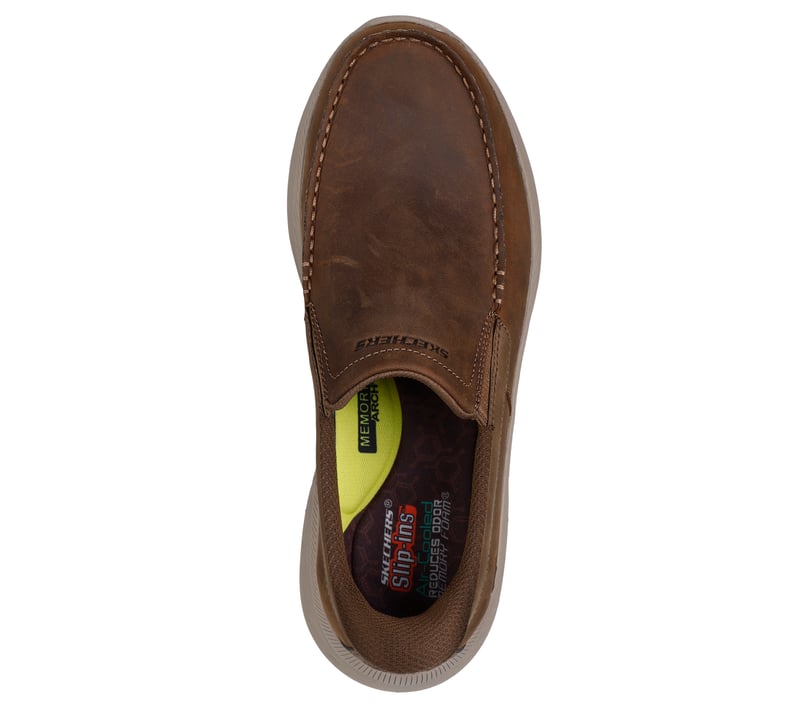 Skechers USA Slip-Ins : Relaxed Fit-Pollard-Osgood 7.5 Desert