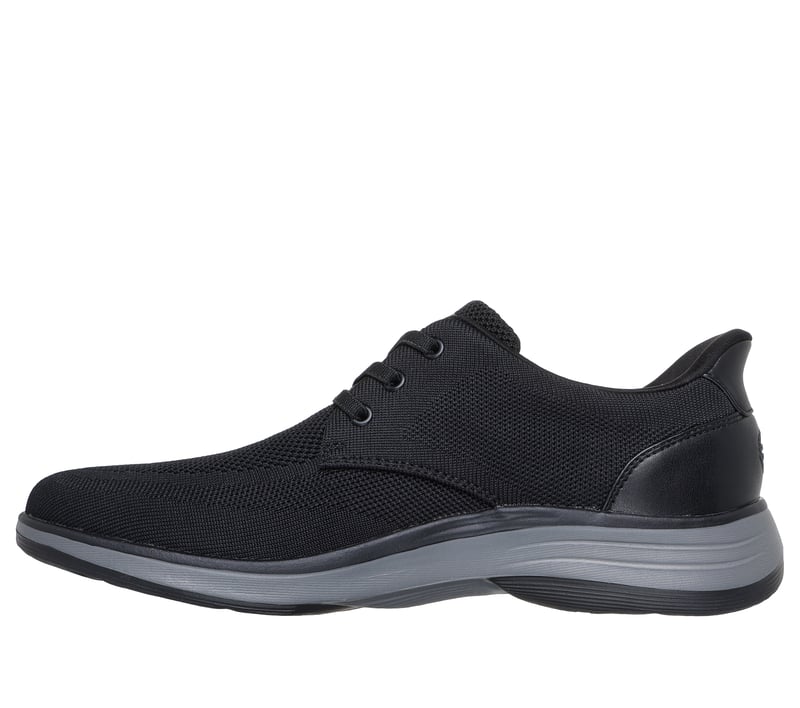 Skechers Men's Slip-ins: Arch Fit Darlo - Perkins Shoes | Size 11.0 | Black | Metal