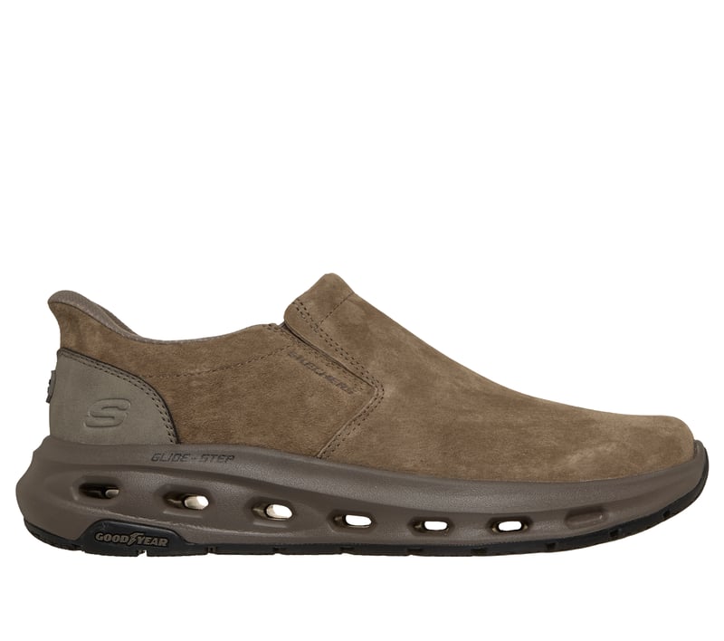 Skechers Slip-ins Relaxed Fit: Glide-Step Cade - Radcliffe, DARK TAUPE, fullimage number 0