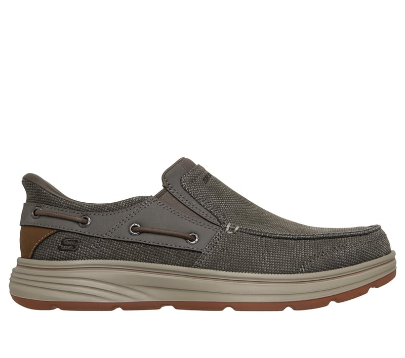 Skechers Slip-ins Relaxed Fit: Troutt - Rustic, KHAKI, fullimage number 0