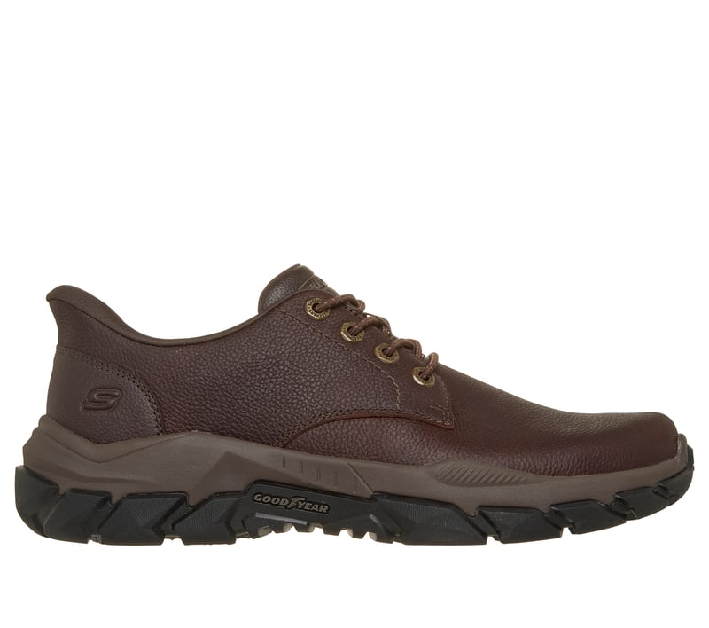 Skechers Slip-ins Relaxed Fit: Santoro - Reeve, RED / BROWN, fullimage number 0