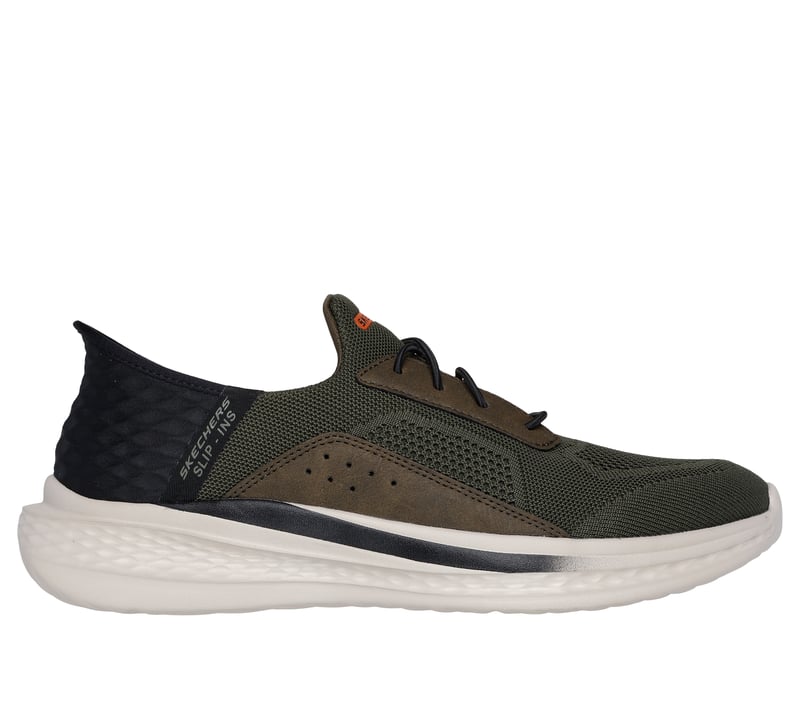 Skechers Slip-ins Relaxed Fit: Slade - Cohen, OLIVE, fullimage number 0