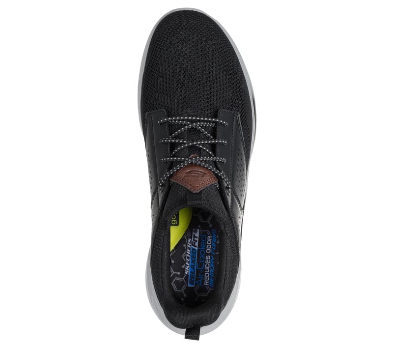 Skechers Relaxed Fit Slade Breyer Vegan Shoes Comfort Casual Black Mens 9 Skechers Slade Breyer Sneaker - Men main image 4