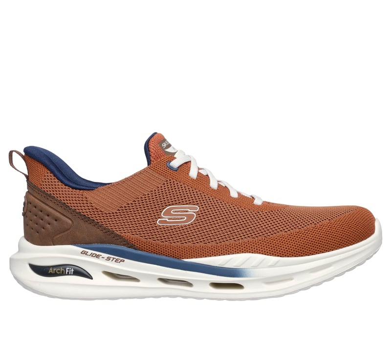 Skechers Slip-ins Relaxed Fit: Arch Fit Orvan - Kincade, RUST, fullimage number 0