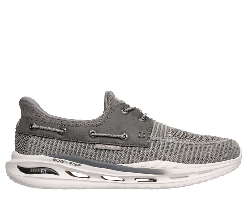 Skechers Slip-ins Relaxed Fit: Arch Fit Orvan - Shoreman, GRAY, fullimage number 0