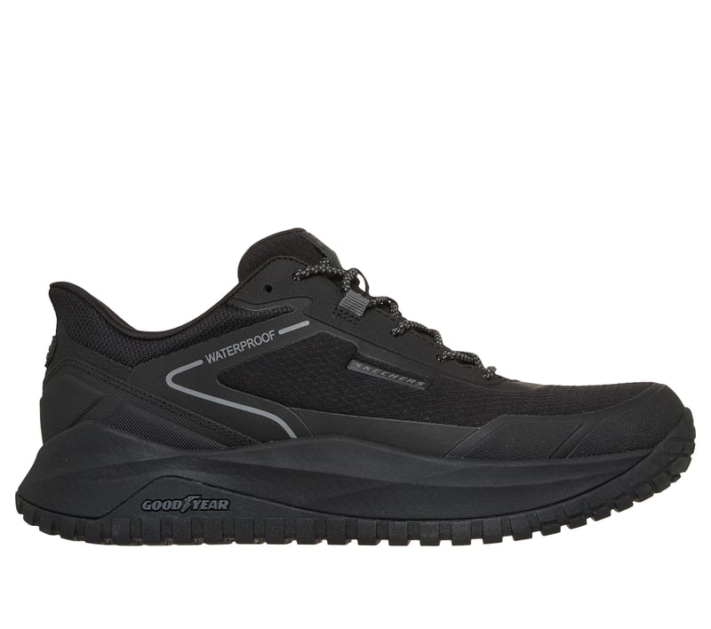 Skechers Slip-ins Waterproof Relaxed Fit: Badger - Koda, NEGRO, fullimage number 0