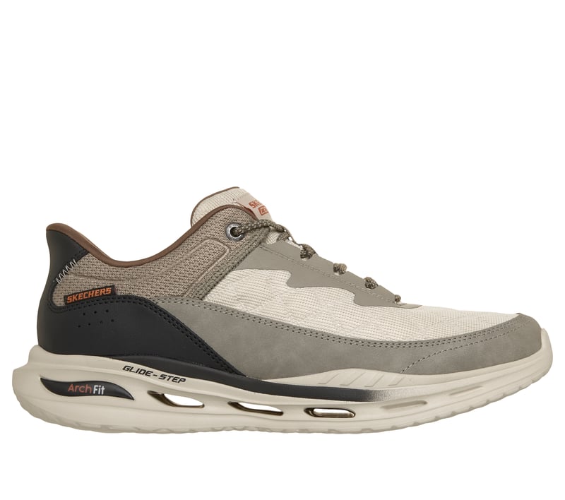 Skechers Slip-ins Relaxed Fit: Arch Fit Orvan - Cozy Fit Dante, TAUPE / NATURAL, fullimage number 0