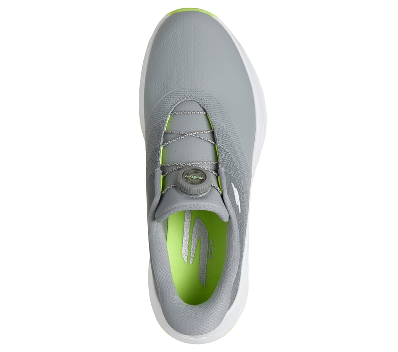 Skechers GoGolf Slip-ins Arch Fit Mens 9.5 Gray Lime Twist-Fit Golf Shoes 214066 Skechers Slip-ins: GO GOLF Arch Fit - Line Up 2.0 main image 3