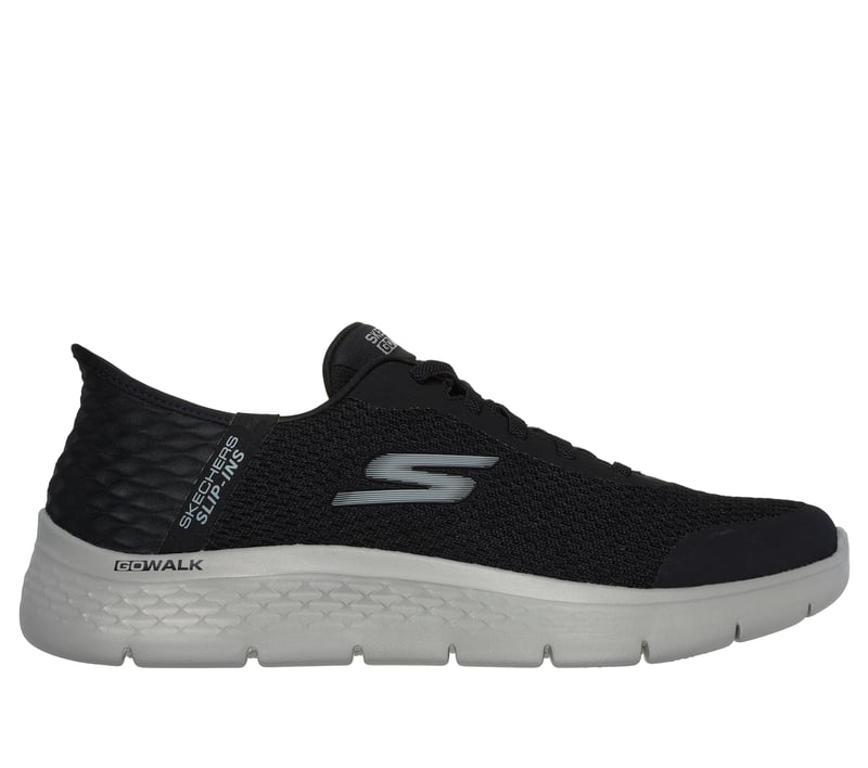 Skechers Slip-ins: GO WALK Flex - Free Hands 2, BLACK / GRAY, fullimage number 0
