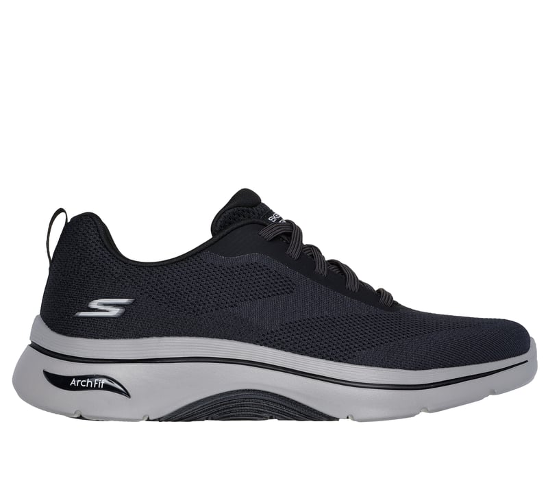 GO WALK Arch Fit 2.0 - Temporal, BLACK / GRAY, fullimage number 0