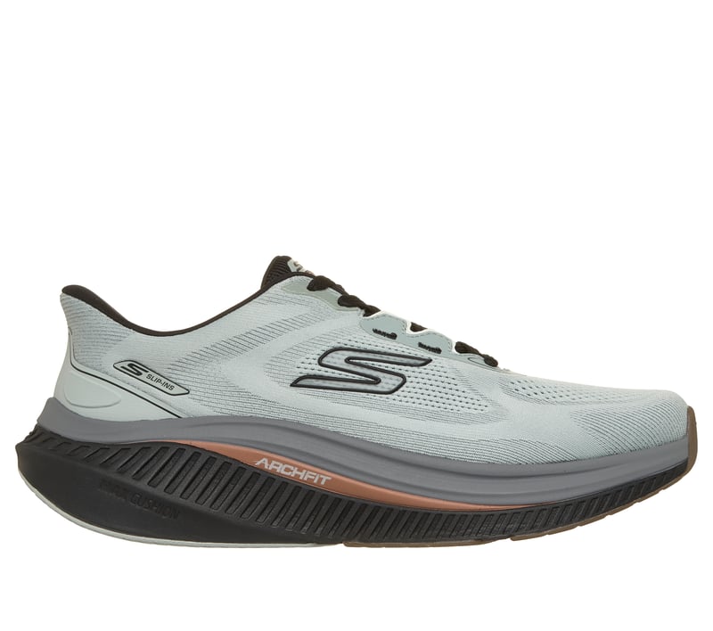 Skechers Slip-ins: GO WALK Max Cushioning Arch Fit - Jeremie, GRIS / NOIR, fullimage number 0
