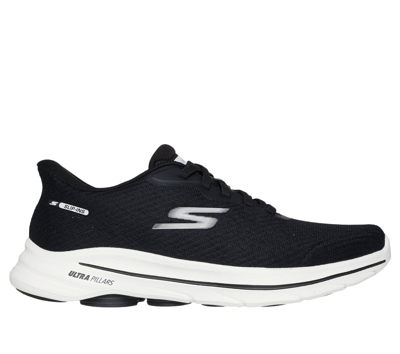 Skechers Slip-ins: GO WALK 8 - Pate, BLACK / WHITE, fullimage number 0
