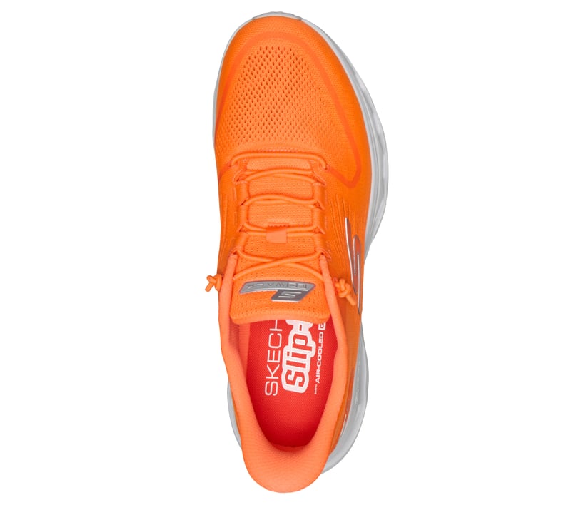 Skechers Slip-Ins Orange Walking Shoes 210810‎ Men’s Sz 10.5 Skechers Slip-ins: Arch Fit GO RUN Anywhere - Ember main image 3