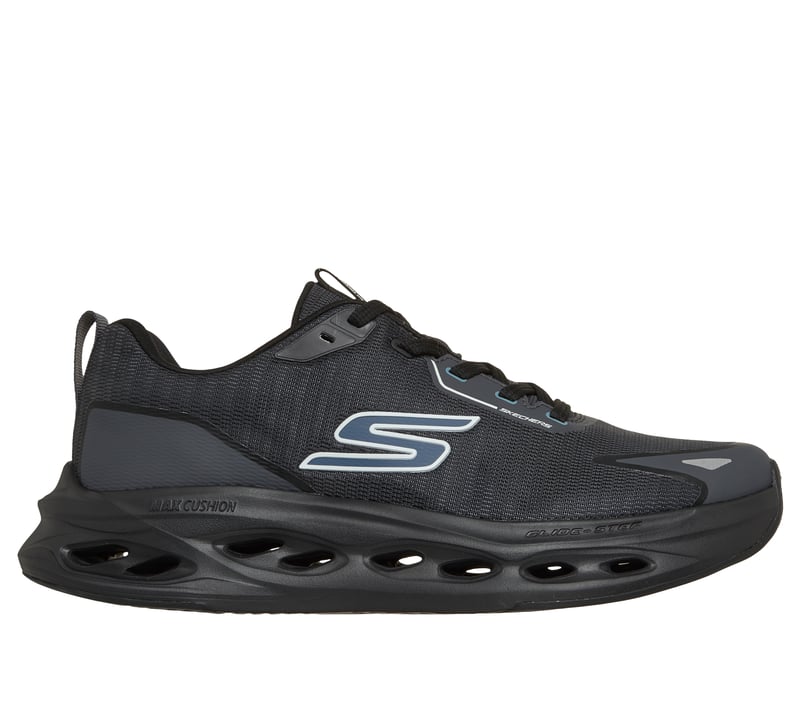 Max Cushioning Glide-Step - Tukker, BLACK / BLUE, fullimage number 0