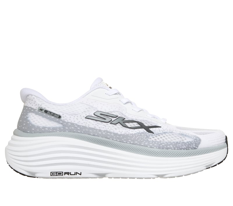 Skechers Slip-ins: Max Cushioning Endeavour - Pace Rhythm, BLANC / NOIR, fullimage number 0