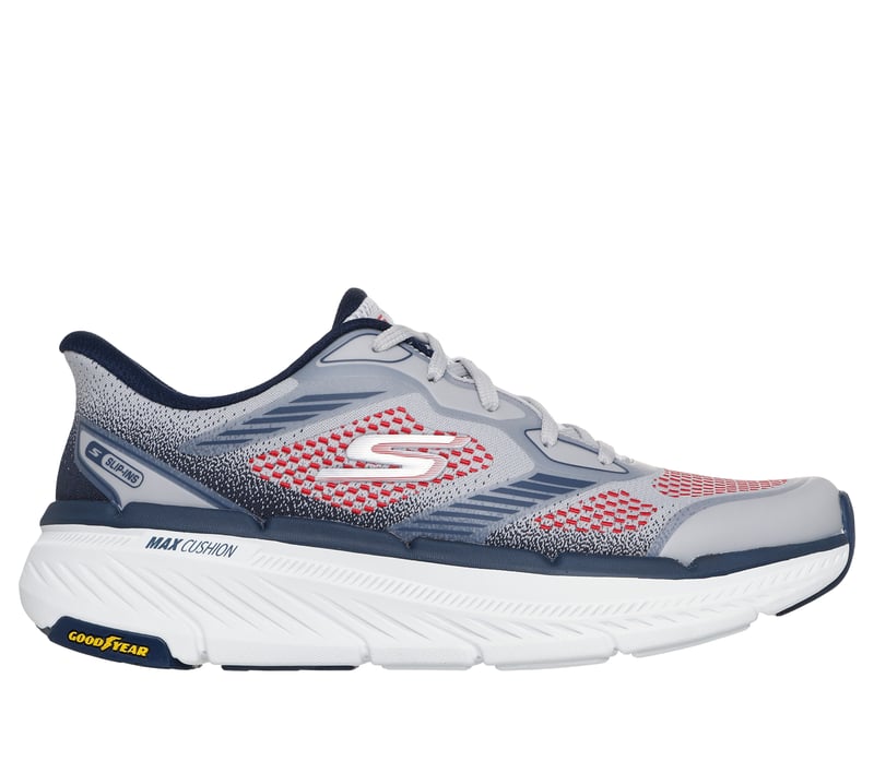 Skechers Slip-ins: Max Cushioning Premier 2.0 - Leigh, GRAU / BLAU, fullimage number 0