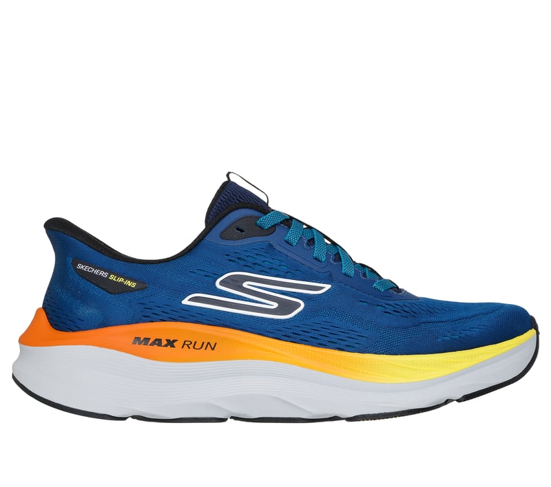 Skechers Slip-ins: Max Cushioning - Max Run, NAVY / MULTI, fullimage number 0