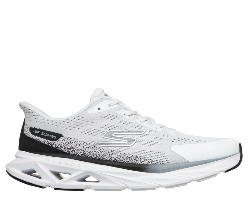 Skechers Slip-ins: Glide-Step Vortex, WHITE / BLACK, fullimage number 0