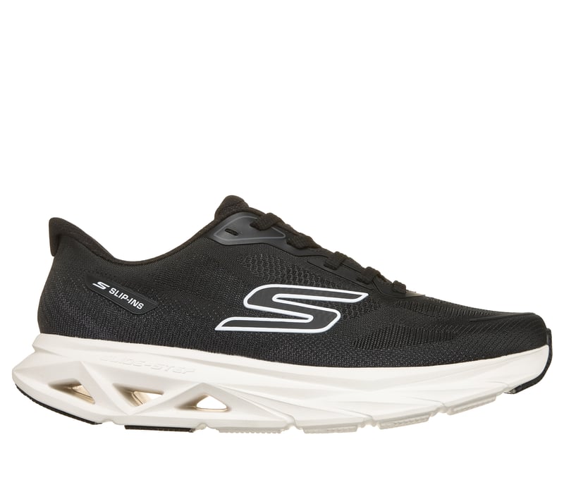 Skechers Slip-ins: Glide-Step Vortex - Rapid Edge, BLACK / WHITE, fullimage number 0