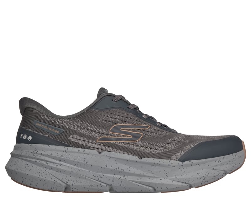 Skechers Slip-ins Waterproof: Max Cushioning Premier 3 - Aqua Edge, GRAY, fullimage number 0