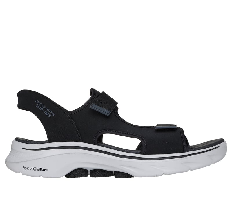 Skechers Slip-ins: GO WALK 7 Sandal - Ken, NOIR / GRIS, fullimage number 0