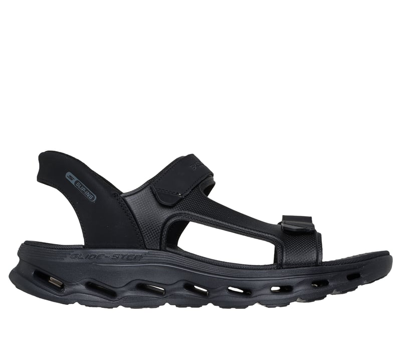 Skechers Slip-ins: GO WALK Glide-Step 2.0 Sandal - Mar, BLACK, fullimage number 0