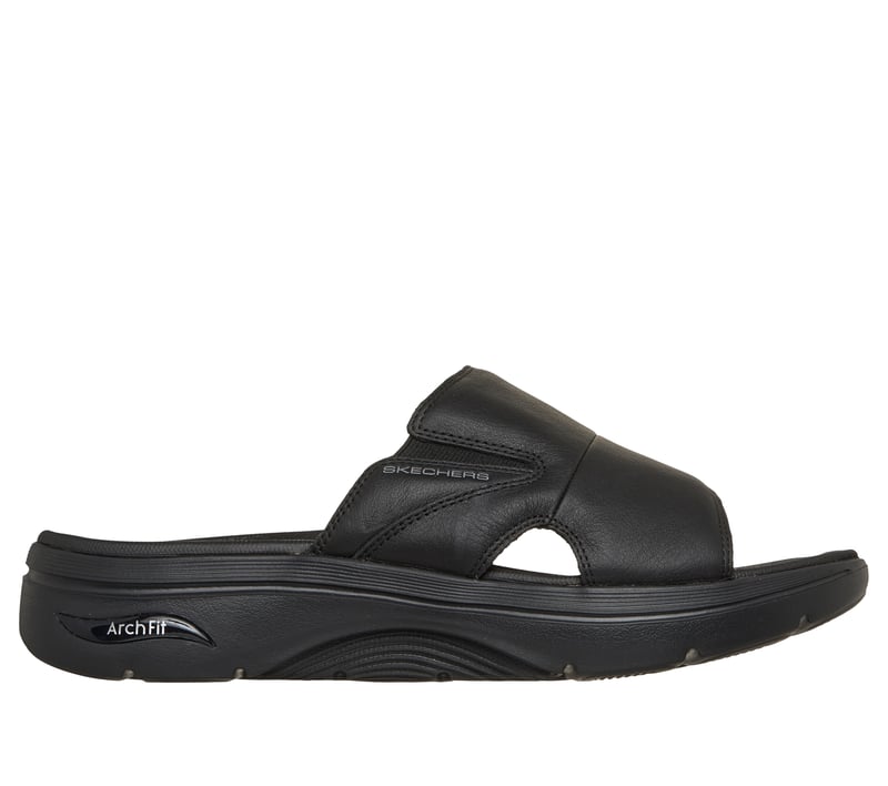 GO WALK Arch Fit 2.0 Sandal - Ultra Span II, BLACK, fullimage number 0