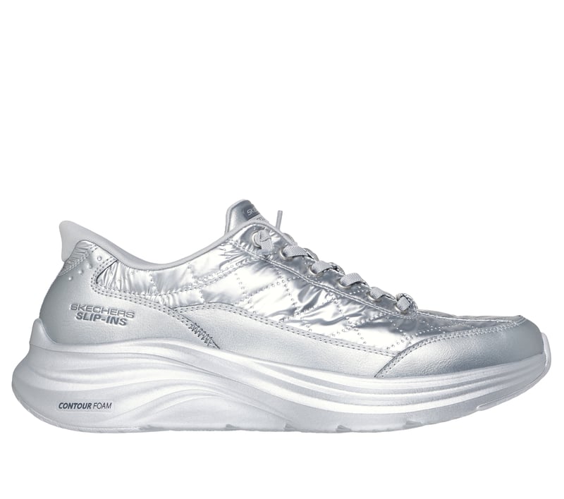 Skechers Slip-ins: Contour Foam - Cozy Fit, SILVER, fullimage number 0