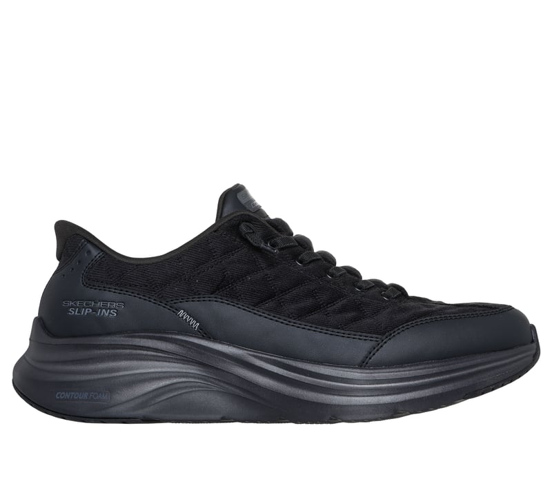 Skechers Slip-ins: Contour Foam - Cozy Fit Cordelux, BLACK, fullimage number 0
