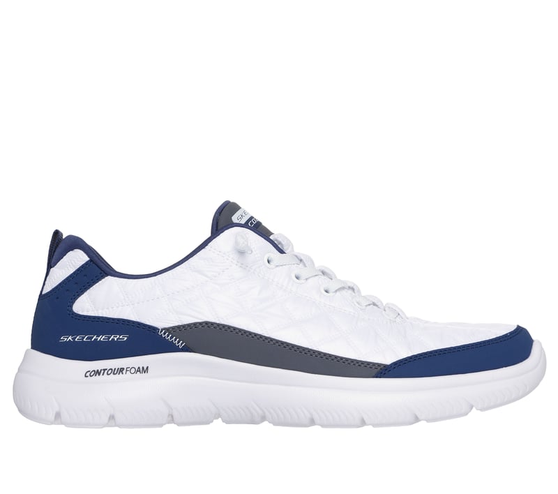 Summits Contour Foam - Cozy Fit, WHITE / NAVY, fullimage number 0